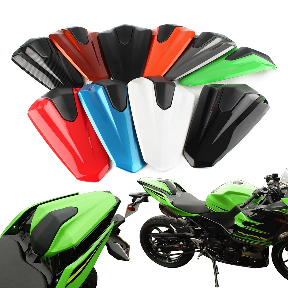 Motorcycle Rear Pillion Saddle Passenger Cowl Seat Back Cover Fairing Cowl For Kawasaki NINJA 400 Z400 2018 2019 2020