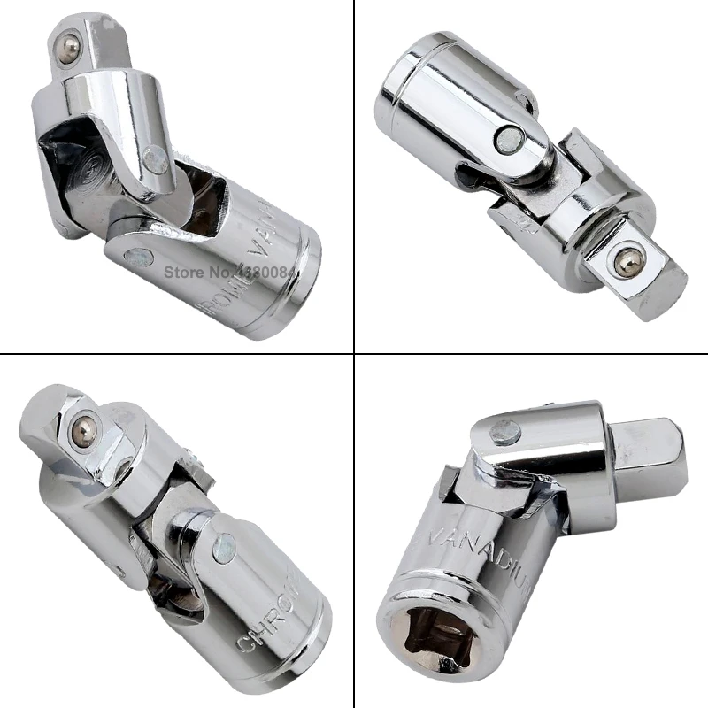 Wielofunkcyjny uniwersalny klucz nasadowy rękaw 1/4 "3/8" 1/2 "przystawka kątowa Bar adapter gniazda do kluczy grzechotkowych narzędzia