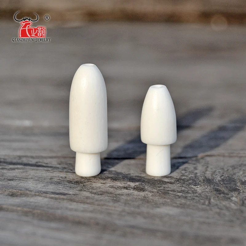 GZ-020 5PCS Yak Bone Bead DIY Accessories. Scatter Beads For Jewelry Making Handmade Carved Beads 23X8mm 20X7mm Hole 2mm