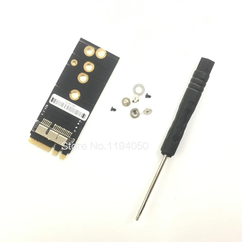 

BCM94360CS2 BCM943224PCIEBT2 BCM94331CSAX BCM94331CD BCM94360CS BCM943602CS wireless card to NGFF M.2 A / E adapter for