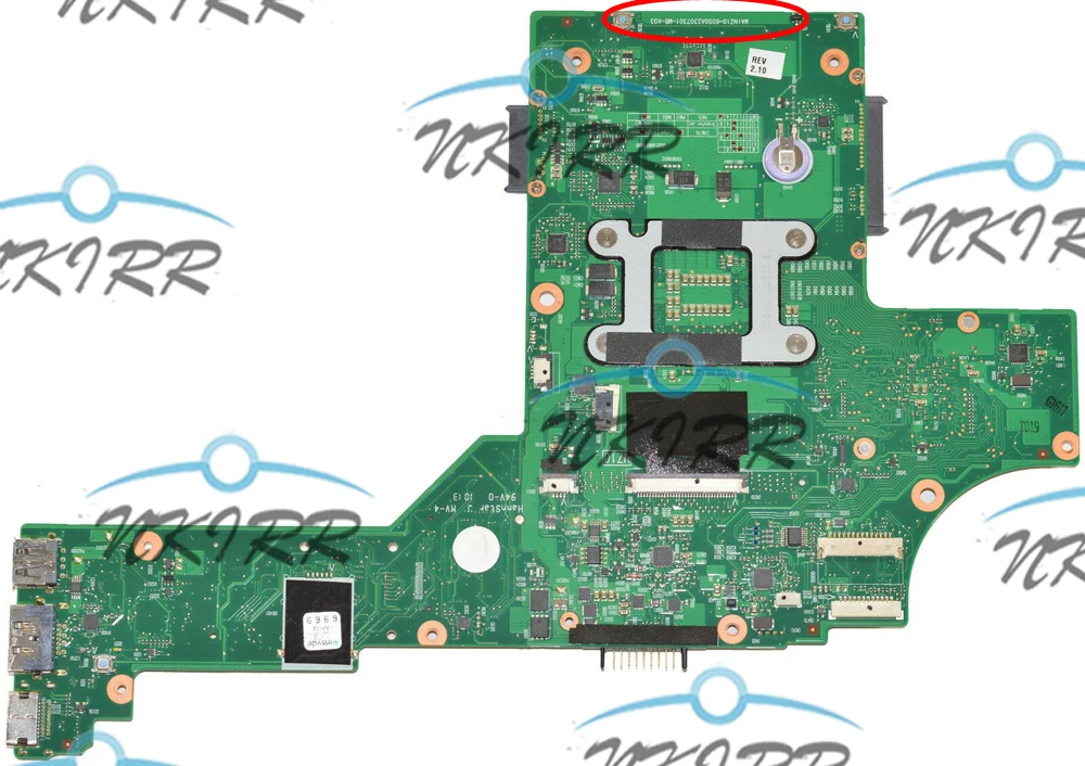 Imagem -02 - Tu-placa-mãe para Toshiba Satellite V000208010 1310a2307307 S989 Hm57 Ddr3 E200 E205 E2051904