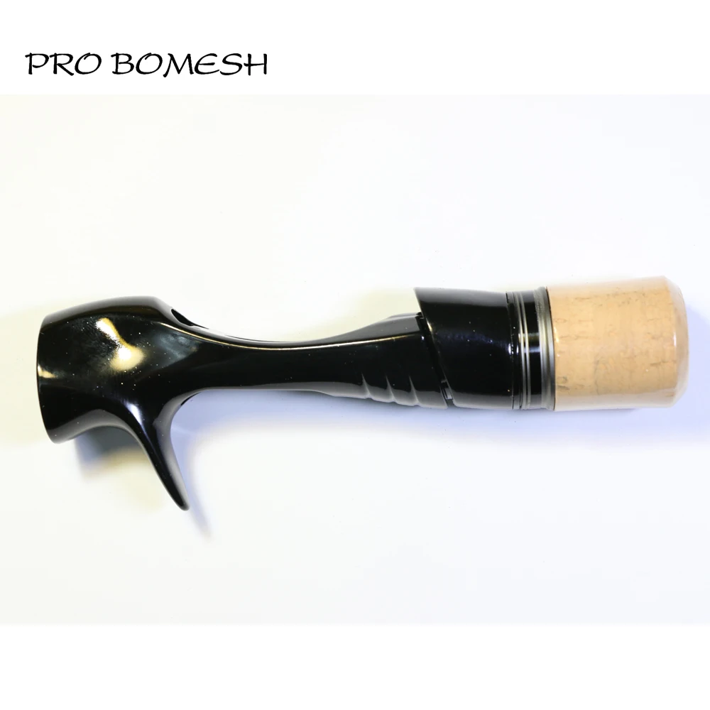 Pro Bomesh 1Set 3A Grade Cork or EVA Locking Nut Casting Reel Seat Set DIY Rod Building Component Repair Accessory