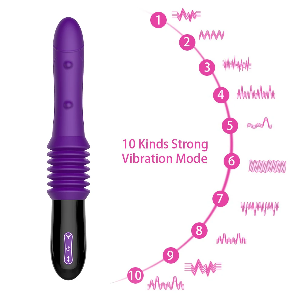 Male Masturbation Machine Automatic Stretching Vibrators for Women Vaginal Anal Plug Dildos Female Masturbator Sex Toys Erotic