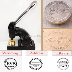 Custom Embossing Stamp /Personalized Heavy Duty Desk Embosser /Business logo stamp/Embossing Seal/wedding embosser