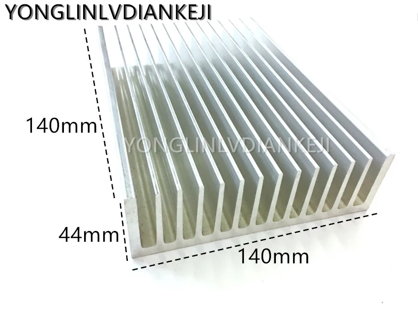 

free shipping aluminum heatsink 140*44-140mm LED heatsink/cpu heatsink/Modular radiator