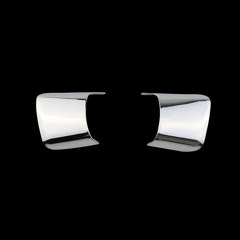 My Good Car  ABS Chrome Steering Wheel Cover Sequin Trim Sticker for Ford Focus 3 Mk3 Kuga Escape 2012 2013 2014 2015