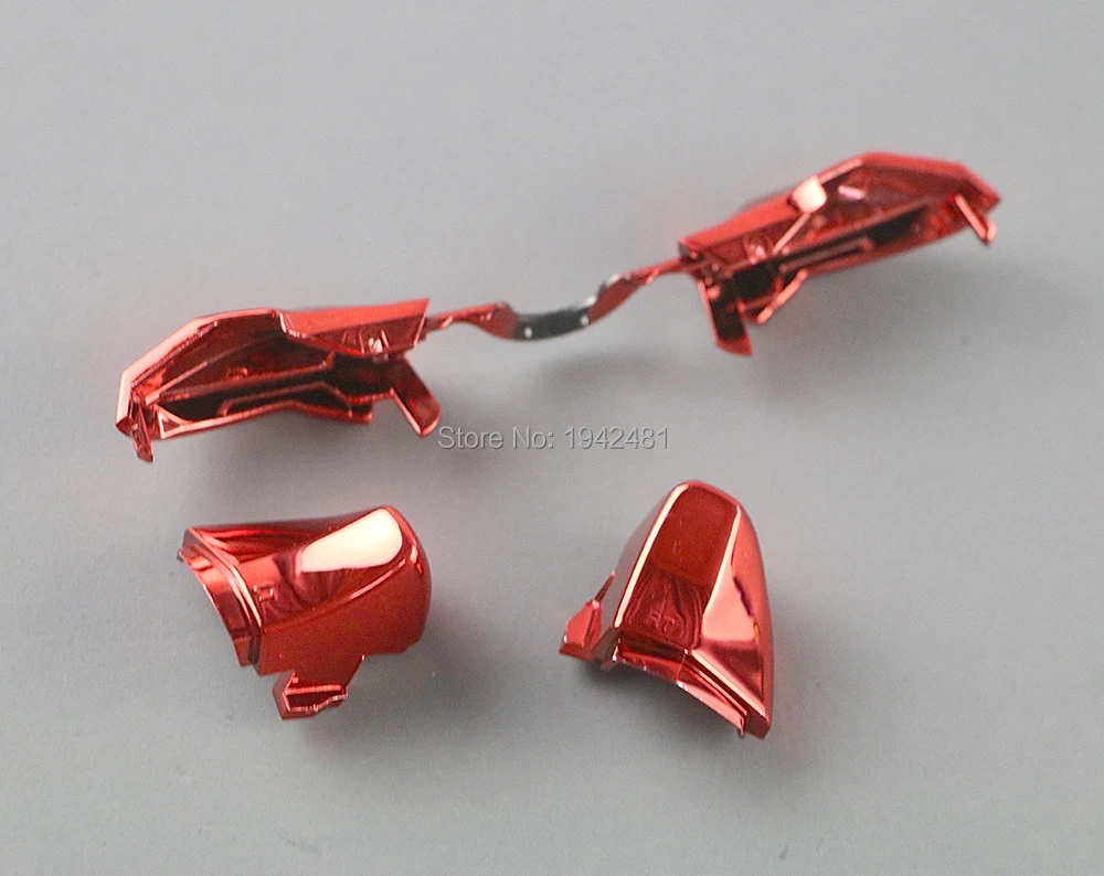 10 ชุดสําหรับ Xboxone XBOX ONE Elite Controller ชุบโครเมี่ยม LB RB LT RT ปุ่มเปลี่ยน