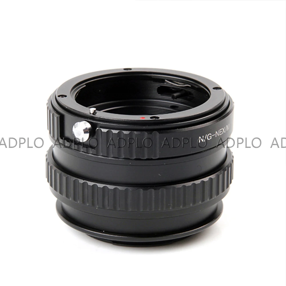 Cho N/G-NEX/M, có thể điều chỉnh Macro đến Vô Cùng Bộ Chuyển Đổi Ống Kính Phù Hợp Cho Nikon G Ống Kính để Phù Hợp Với cho Sony E Mount NEX Máy Ảnh
