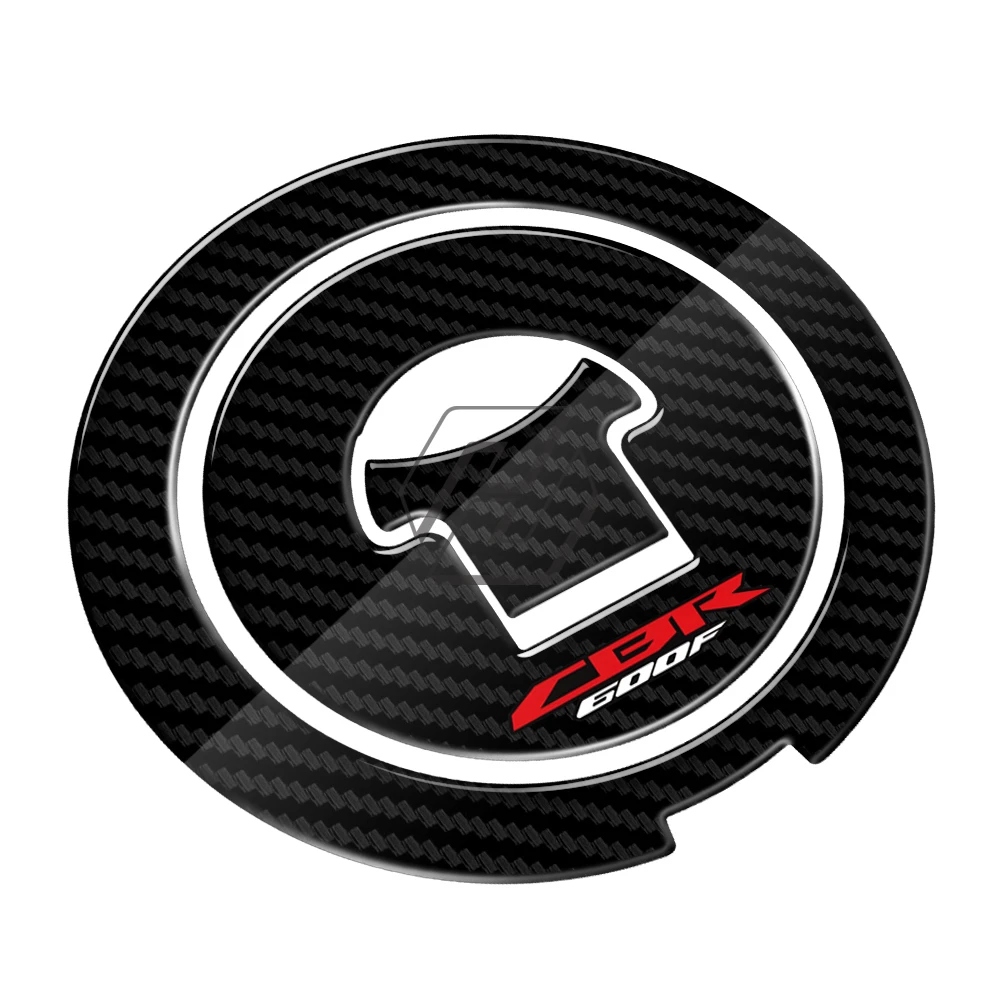 Coque de protection de bouchon de gaz de carburant pour Honda CBR600F F2 F3 F4 F4i 1987 – 2006, aspect carbone 3D