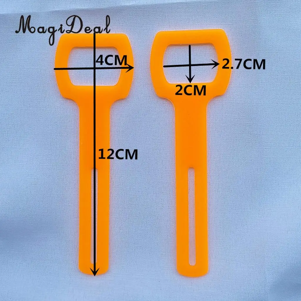 MagiDeal 2 Pieces Scuba Diving Silicone Rubber Regulator Octopus Holder Straps for Snorkeling Technical Diving Freediving Access