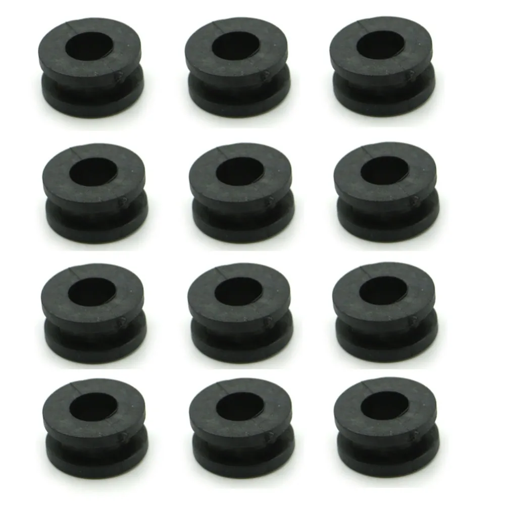 10 Piece Rubber Grommets Motorcycle Fairings For Honda CBR 954 929 600 1000 Suzuki GSXR Kawasaki Ninja ZX-6R Yamaha yzf R1 R6