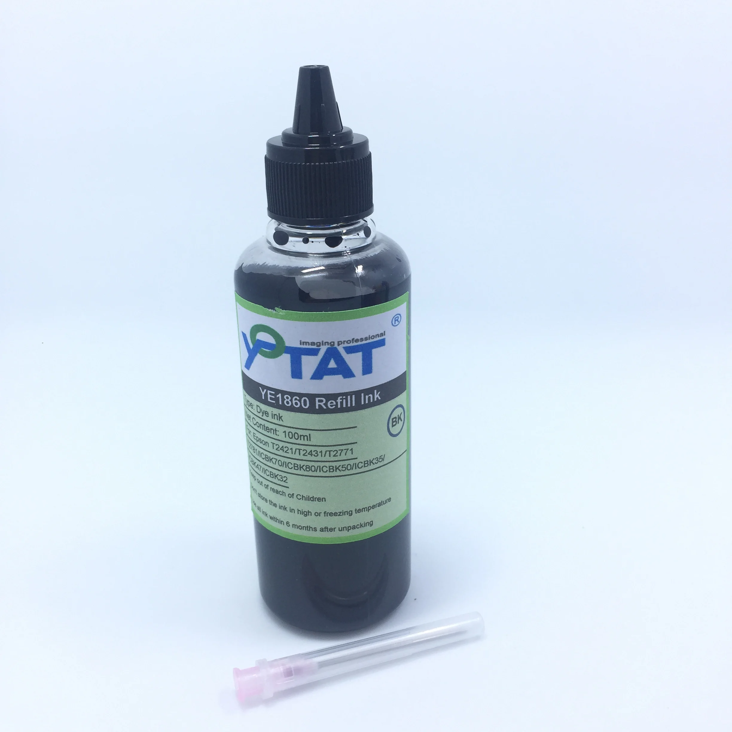 YOTAT 100ml Refill Dye Ink Kits for Epson T0771 T0781 T0791 T0801 T0811 T0821 T0811N T0821N T0851 T0851N T0981 T0771 T0781 T0791