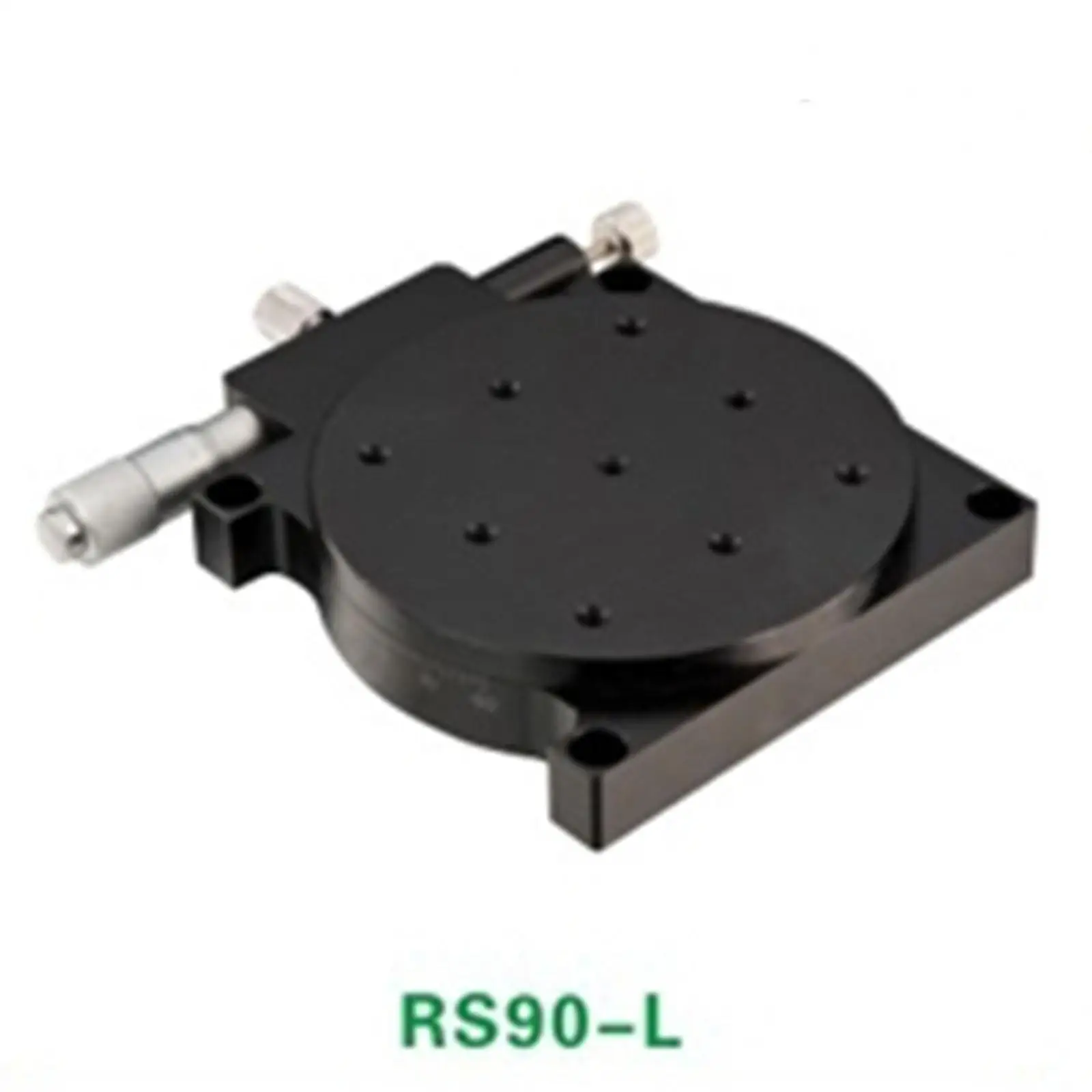 R Rotation Axis 90MM Platform Bearing Linear Stage Load 29.4N Left Micrometer