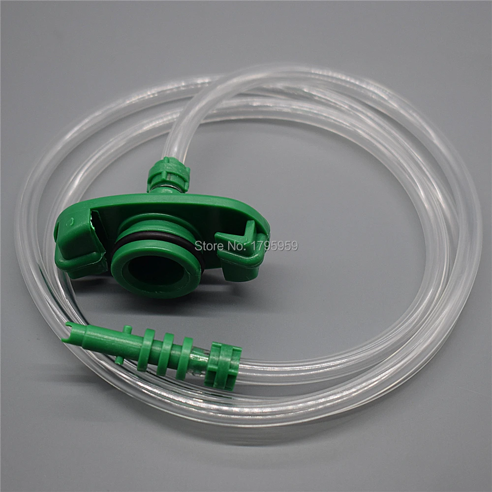Dispenser connettore adesivi colle Dispenser liquido adattatore connettore tubo 30cc siringhe di erogazione tubo adattatore per barilotto di plastica