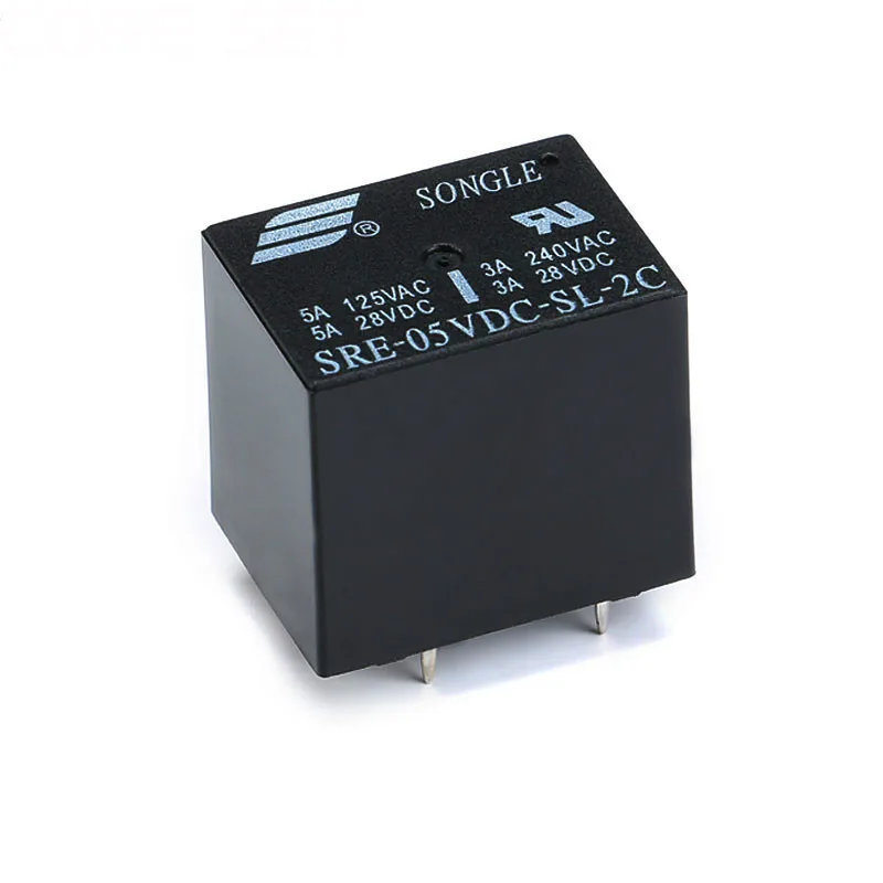 5pcs Relay SRE-05VDC-SL-2C SRE-12VDC-SL-2C SRE-24VDC-SL-2C 5V 12V 24V 3A 240VAC 8PIN Relays Relais