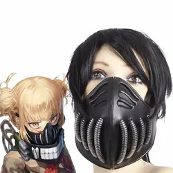 Anime My Hero Academia Himiko Toga Cosplay Mask Boku no Hero Academia Cosplay Props Accessories Women Men Halloween Party Masks