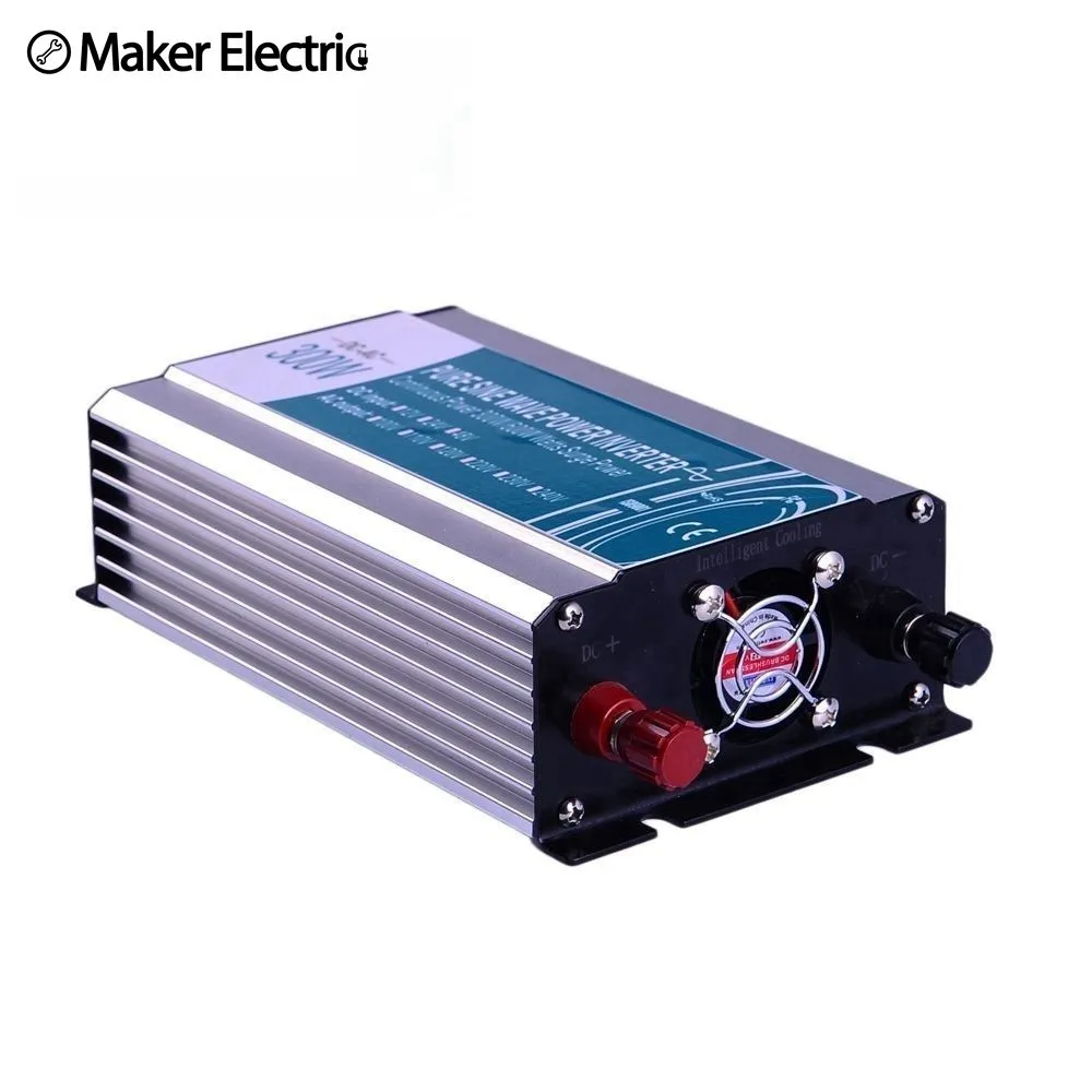 Free Shipping MKP300-122 Tronic Power 12v To 220v 300w Pure Sine Wave Inverter Circuits Grid Tie Inverter Off Grid Inversor