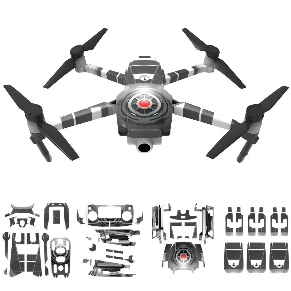 Kamuflase Stiker untuk DJI Mavic Pro & Zoom Drone 3D Tahan Air Kulit Stiker Cover Upgrade Aksesoris
