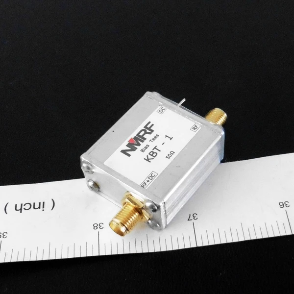 

Bias Tee 0.01-3000Mhz RF Biaser Coaxial T-Type SMA for HAM radio Low Noise Amplifier RTL SDR LNA