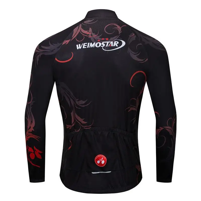 Weimostar 2019 Cycling Jersey Pro Team Autumn Long Sleeve Bicycle Clothes Breathable Cycling Wear Spring Mountain Bike Clothing