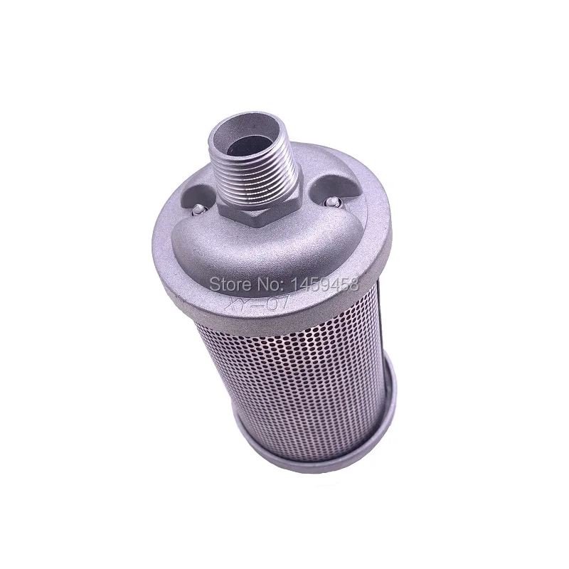 4pcs/lot XY-07 DN20 industrial exhaust filter silencer muffler for adsorption dryer air compressor