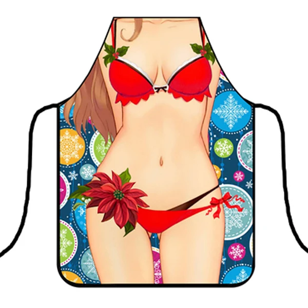 26 Types Muscle Man Kitchen Funny Apron Sexy Woman Apron Printed Bibs Baking Party Cleaning Cute Aprons For Women CS269