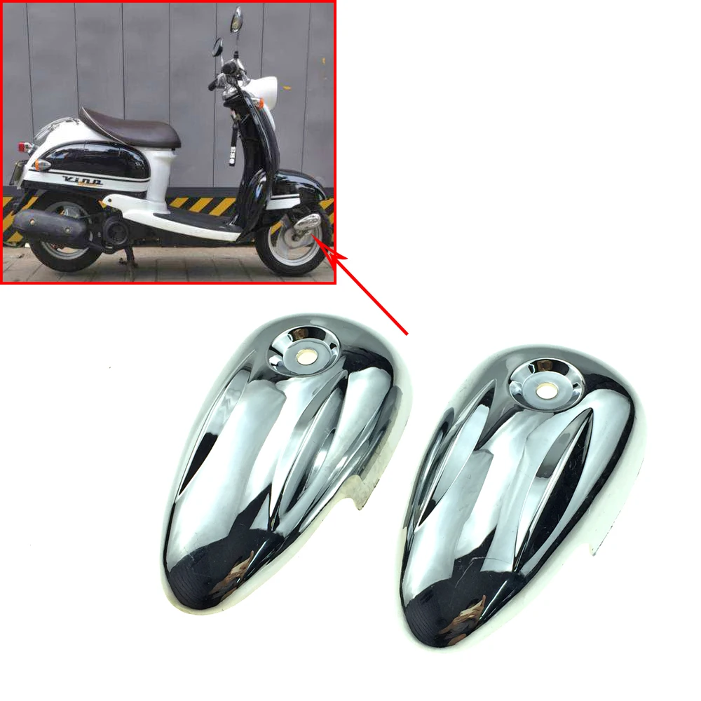 For YAMAHA VINO 50 VINO50 5AU 2 strokes Motorcycle Scooter Plating Front fork cover Plastic