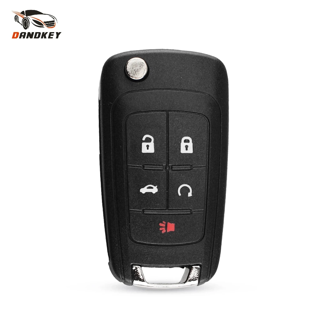 

Dandkey 5 Button Remote Key Case Shell For VAUXHALL OPEL Insignia Astra Zafira C Mokka Car Control Fob Cover Housing HU100 Blade