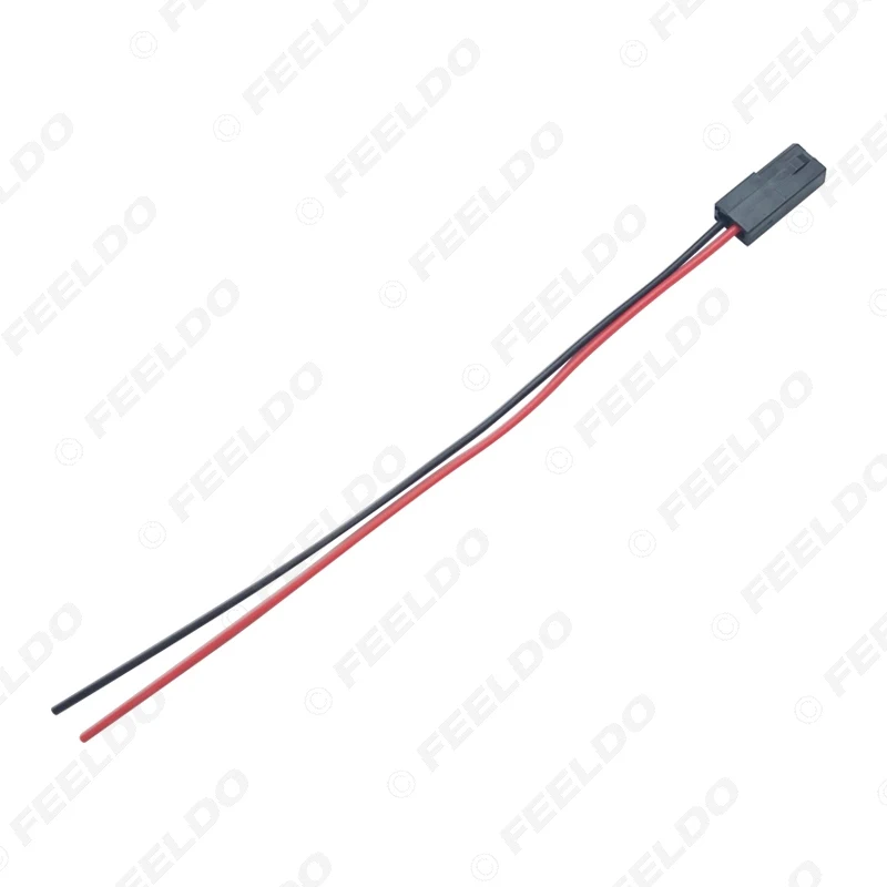 LEEWA 1PC Car HID Bi-xenon Projector Lens High Low Motor Headlight Connecting Wiring Cable Male/Female Retrofit DIY Wire #CA5972