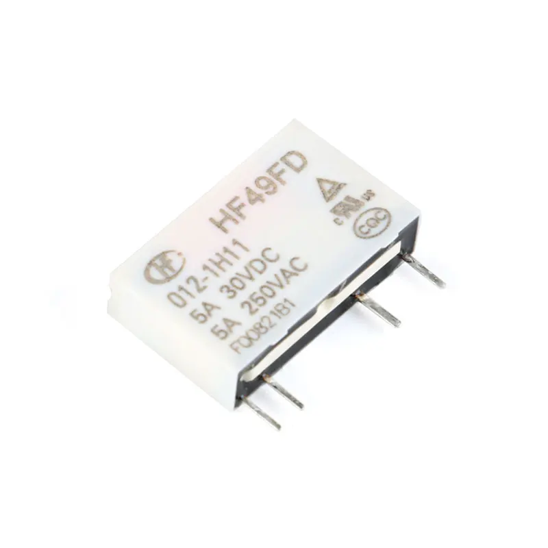 5PCS/1pc Power Relays HF49FD Rele HF49FD-005-1H11 HF49FD-012-1H11 HF49FD-024-1H11 DC 5V 12V 24V 5A 4Pin Relais