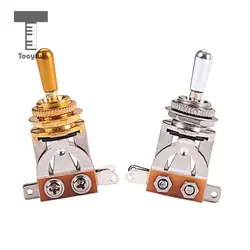 Tooyful Durable Alloy Electric Guitar 3 Way Toggle Switch Pickup Selector DIY Musical Instrument Accessory