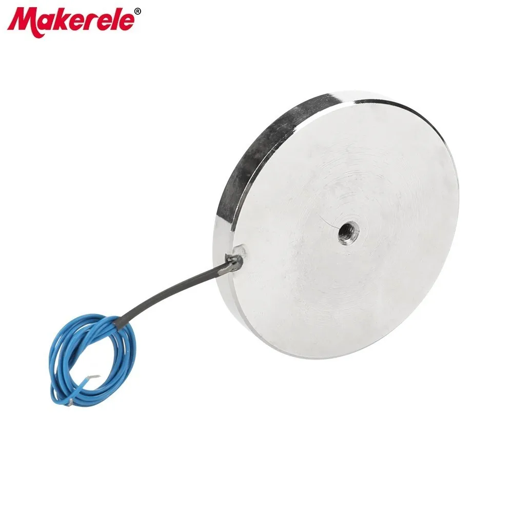 MK70/9 DIY Strong Electromagnet Mini Holding Electric Magnet Lifting 20kg/200N Solenoid Sucker Electromagnet DC 6V 12V 24V