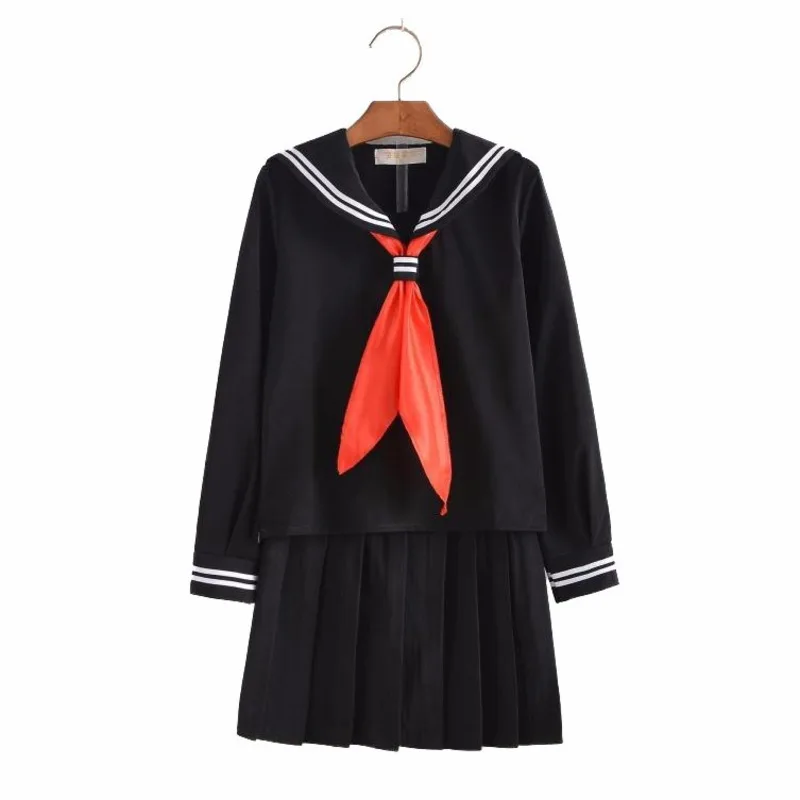 My Hero Academia Boku no Hero Cosplay Costume Himiko Toga JK Uniform Women Sailor Suits with Cardigan Girls Academy Uniform