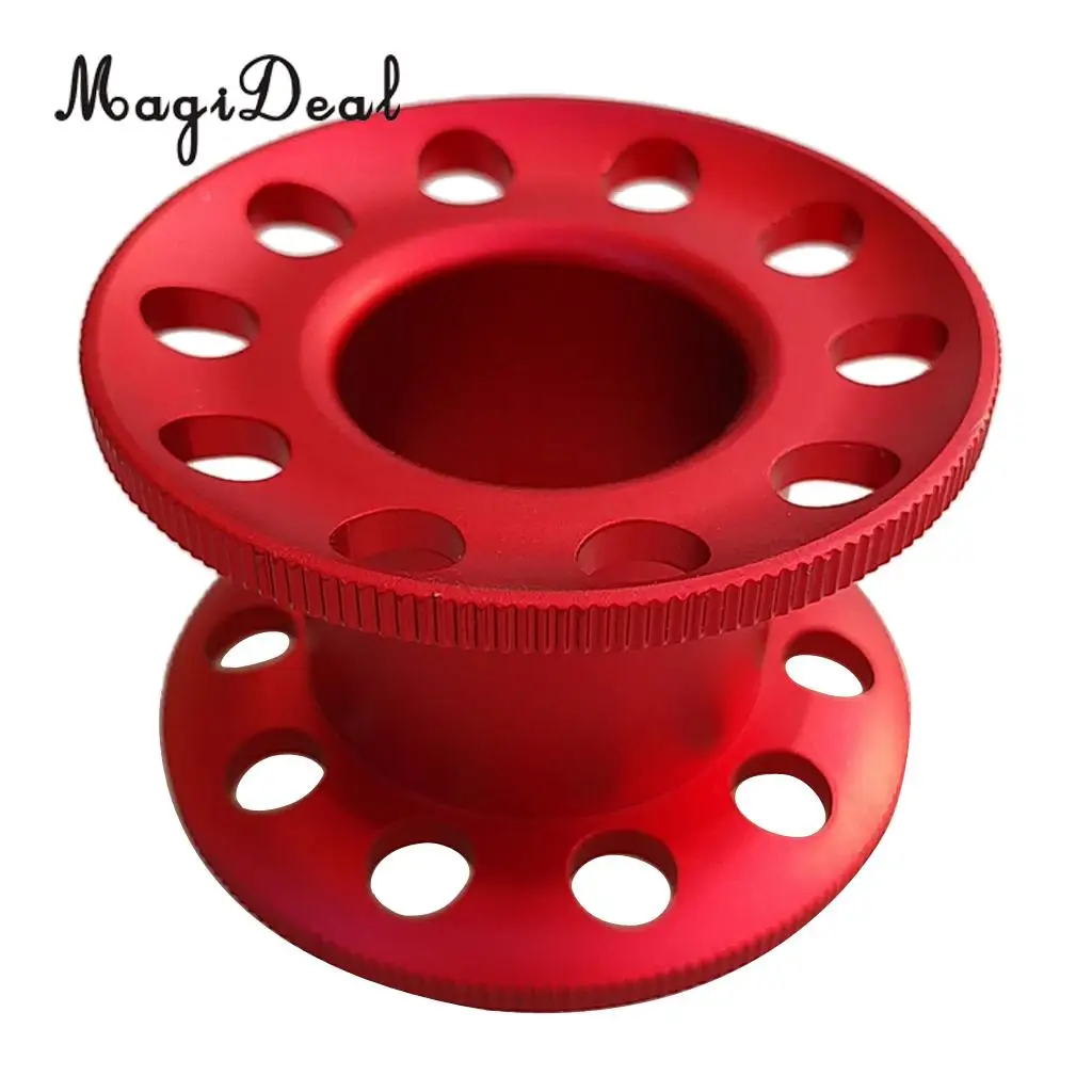 Aluminum Scuba Diving Finger Tech Spool Dive Diver Freediving Wreck Cave Reel Water Sports Snorkeling Guide Line Spool Access