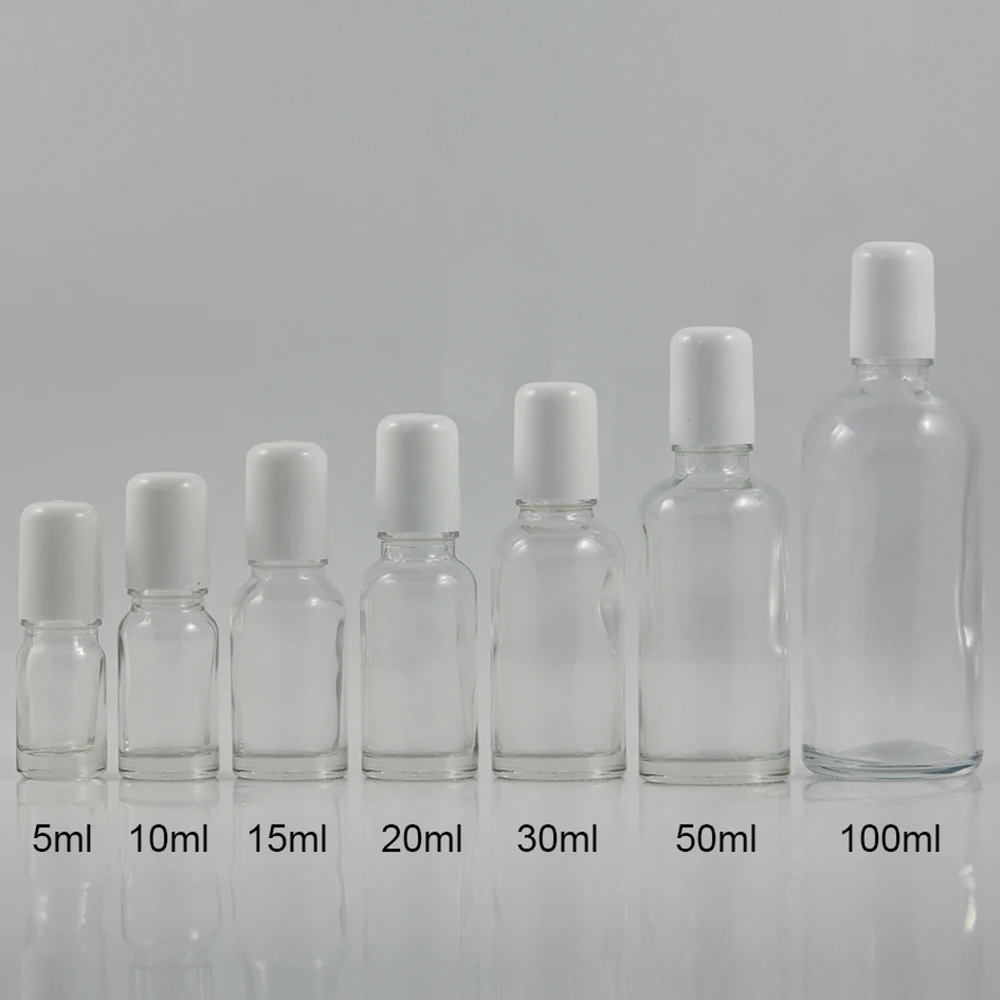 

high grade deodorant roll on packaging 50ml Essential Oil Empty Perfume Bottle glass containers