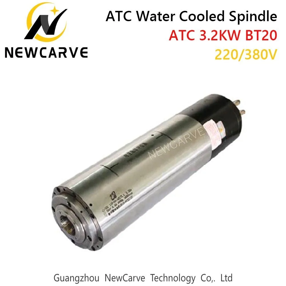 Mandrino ATC 3.2kw 110mm 18000rpm mandrino cambio utensile automatico raffreddato ad acqua con BT30 220V 380V NEWCARVE
