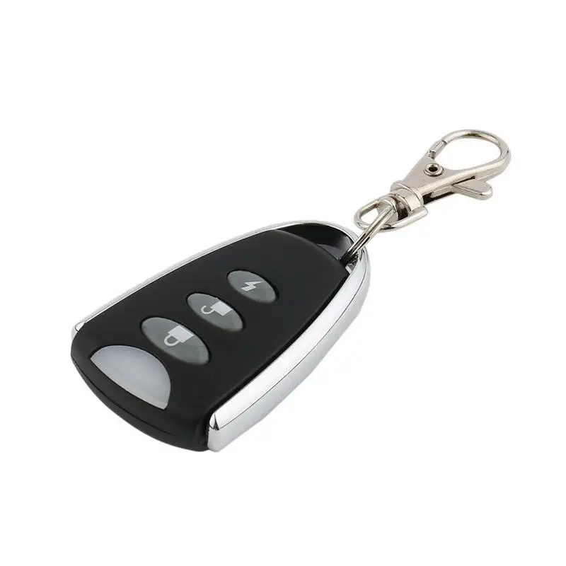 433.92 MHz Door Security Keychain Wireless Remote 3 Buttons RF Remote Control Car Key Electric Garage Controller LXF-106B