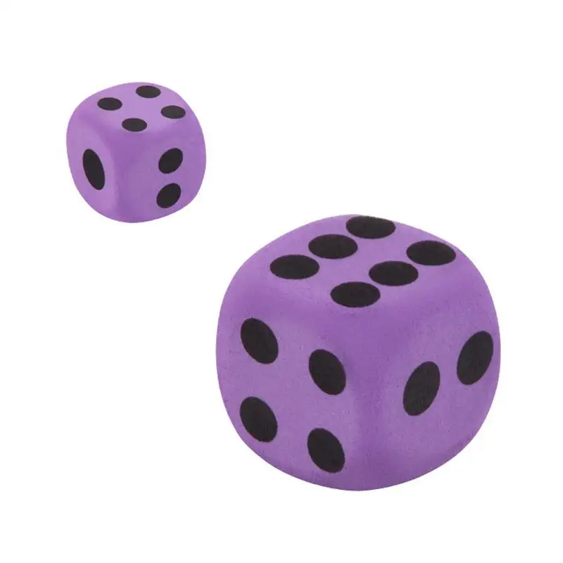 Children's Playing Dice Kid Educational Toys Specialty Giant EVA Foam Playing Dice Block Party Toy Game Prize For Children