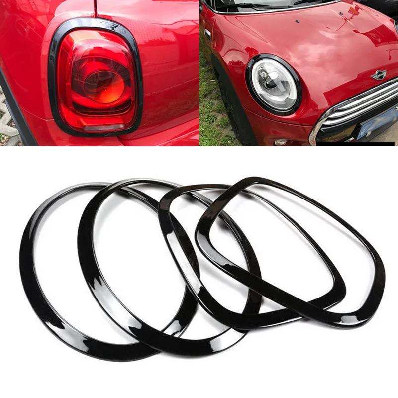 

4pcs/set Newest Headlight Taillight Surround Rim Trim Ring For Mini Cooper F55 F56