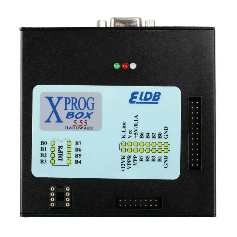 Hot Newest Version XPROG V5.55 ECU Chip Tuning Programmer Auto ECU Programmer Car Diagnostic Scan Tools X-PROG V 5.55 Box