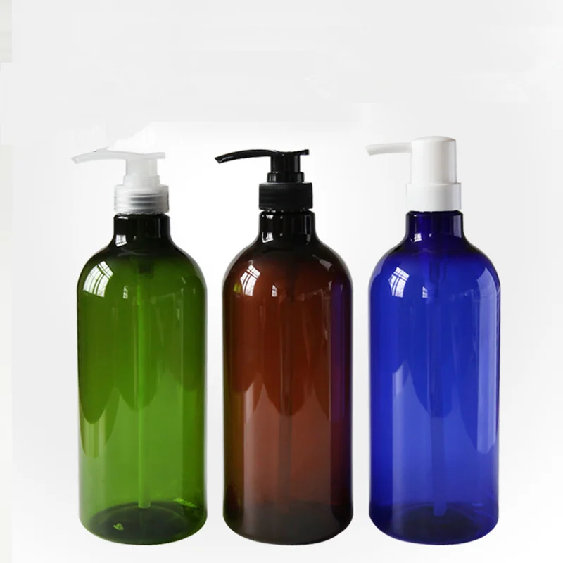 10pcs 1000ml PET container manufacturers 35.3oz Large Size plastic bottle pump large plastic bottle soap shampoo bottle