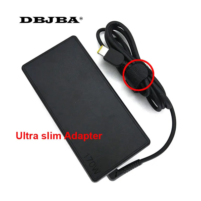 20V 8.5A AC Adapter For 4X20E50589 4X20E50588 ADP-170CB AA Ultra Slim Laptop Charger For Lenovo ThinkPad W550 W550s ADL170NLC2A