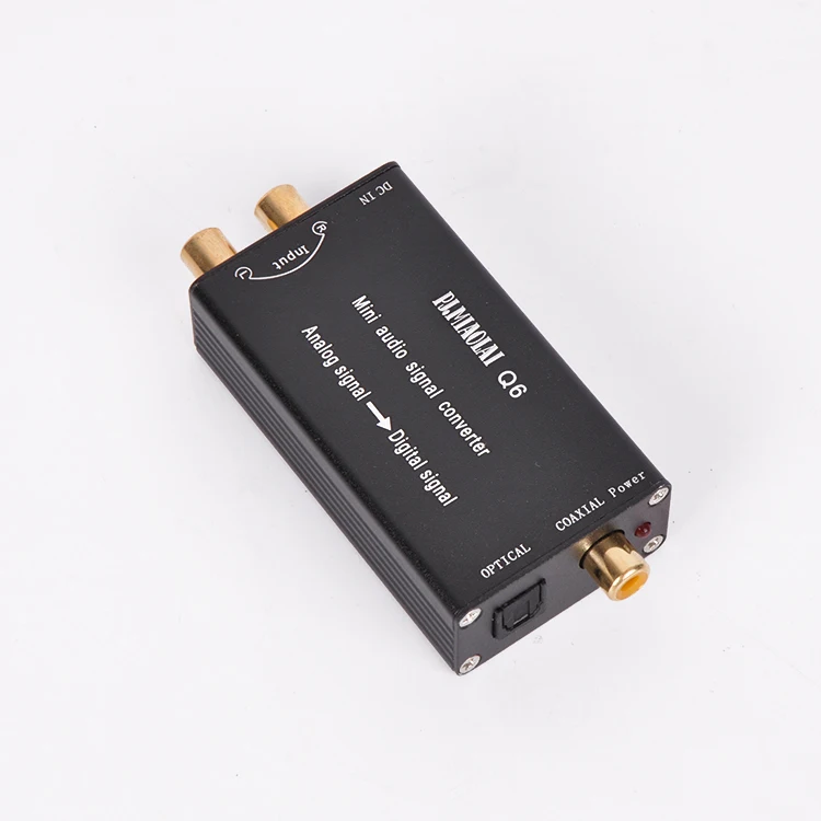 Q6 аудио декодер L/R 2-канальный стерео аналогово-Цифровой оптический коаксиальный выход сигнала
