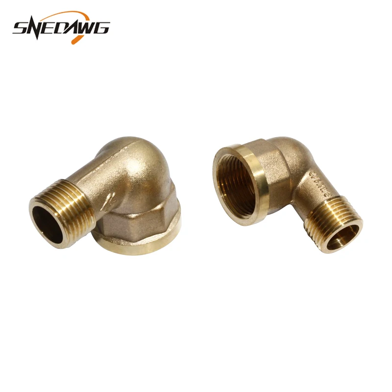 Copper Water Pipe Fitting Different Types Straight Elbow Pipe Joint 20mm 25mm 1/2'' 3/4'' Water Oil Gas Pipe Fitting Plug