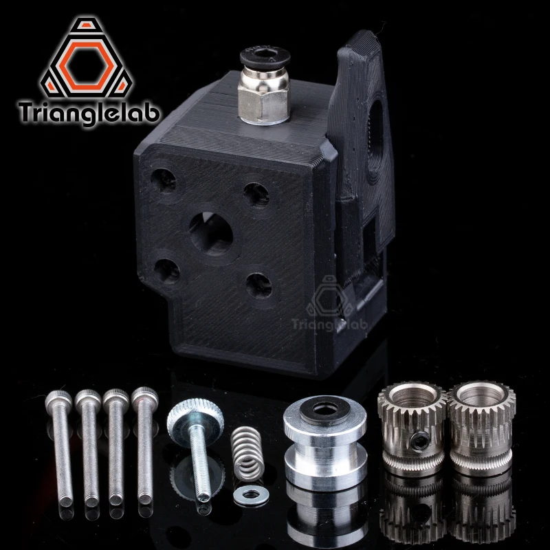 Trianglelab® 2.85mm/3.0mm 1.75MM SV EXTRUDER PETG Material Dual Drive Extruder for  um2 ENDER3 CR10 3d printer
