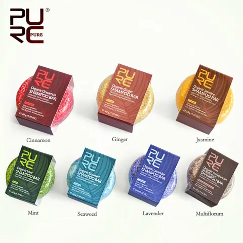 Organic Handmade Hair Shampoo Bar PURC