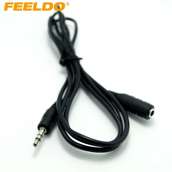 FEELDO 1Pc Stero 3.5mm Male to 3.5mm Female Audio Extension Cable #3827