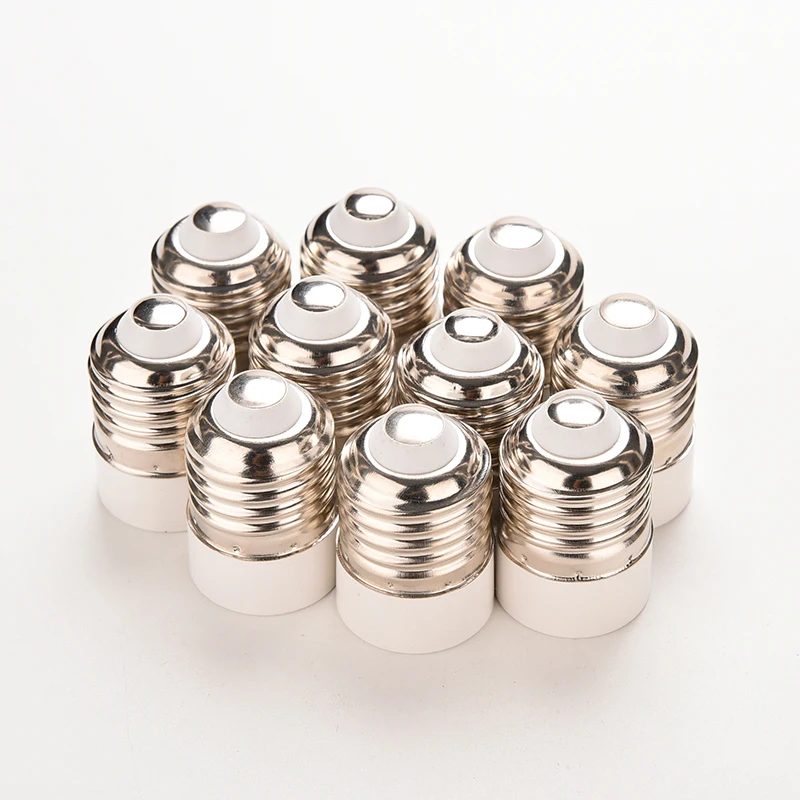 New 5Pcs light Bulb Base type Adapter Fireproof Material E27 to E14 lamp Holder Converter Socket Conversion