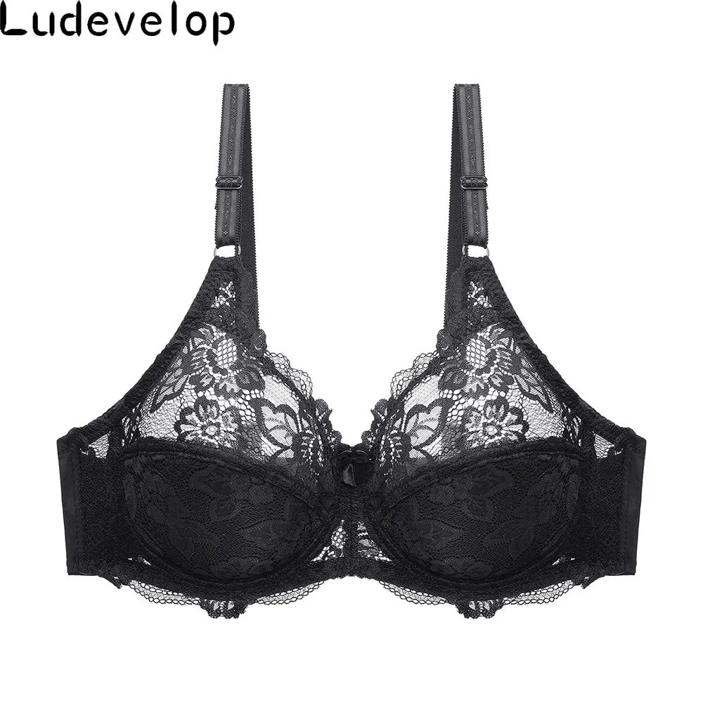 

Ultrathin Bra C D E Cup Lace Bras For Women Plus Size Bra Sexy Lingerie Female Underwear Fashion Ladies Big Size Brassiere