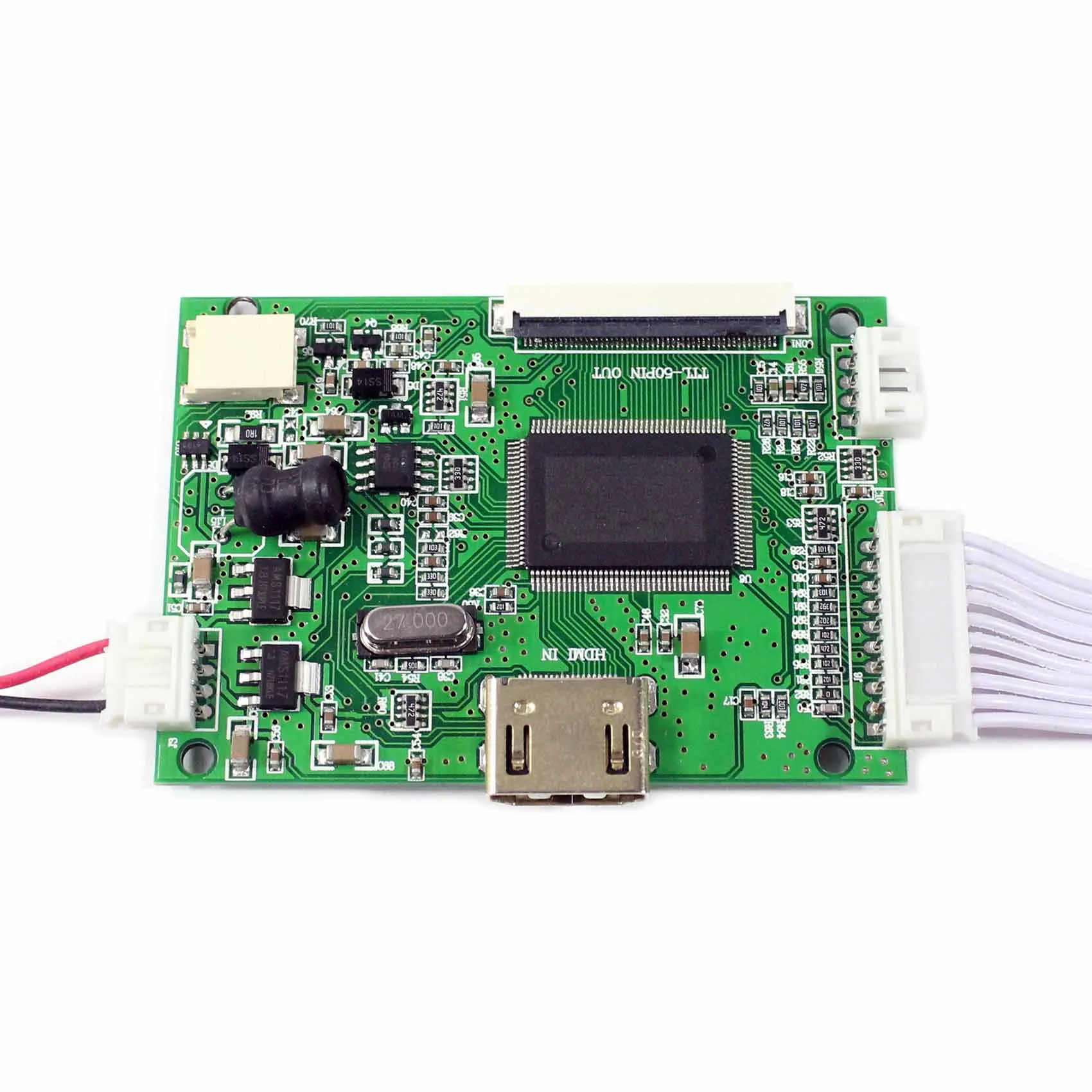 HD Serta Input LCD Controller Board Bekerja untuk 8 "800X600 EJ080NA-05A AT080TN52 Layar LCD